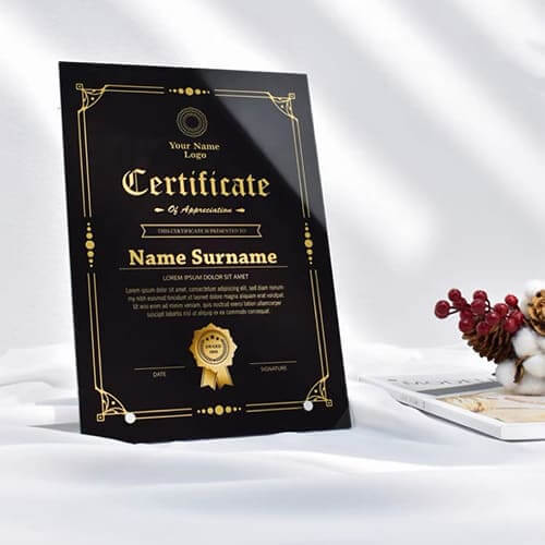 Acrylic Plaque – The Top one Acrylic fabrication in China